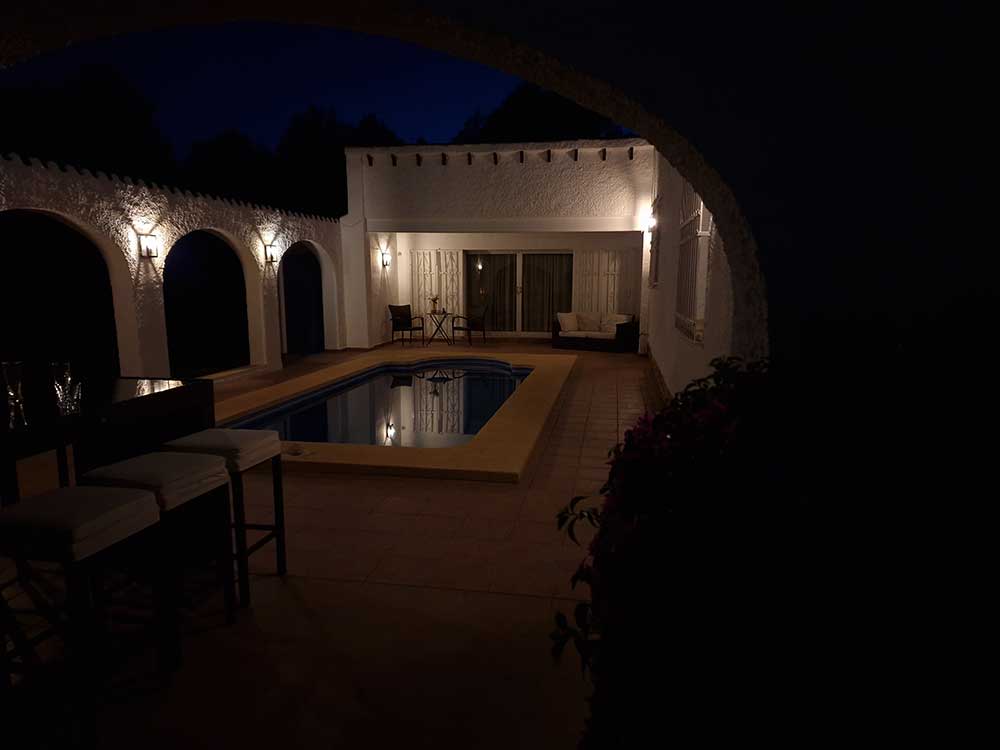 Mooie avond in Spanje