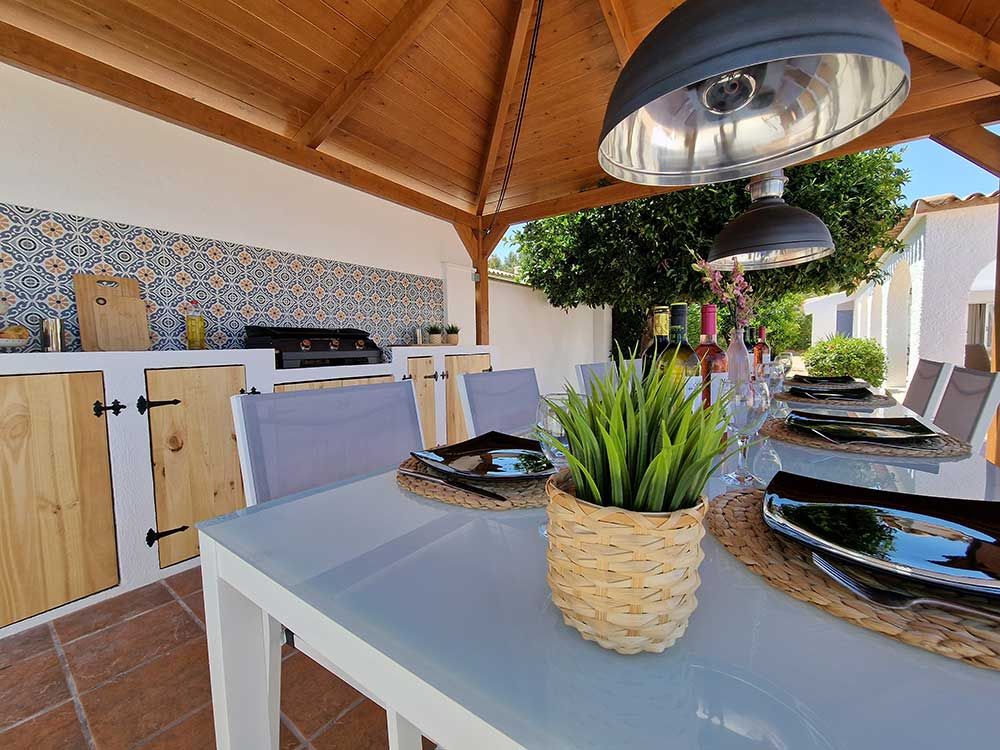 Buiten genieten op vakantie in Spanje