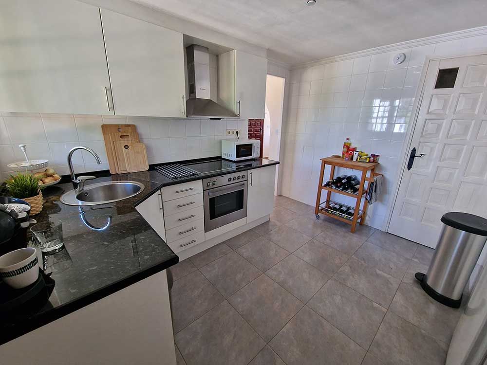 Keuken vakantiewoning in Spanje